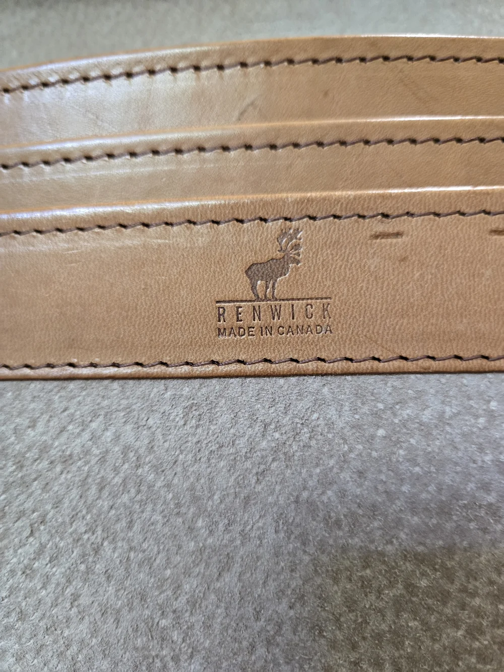 Renwick Classic Brown Leather Briefcase